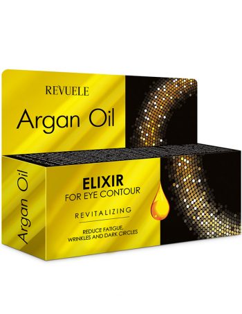 Eliksir za predeo oko ociju Revitalizing REVUELE Argan Oil
