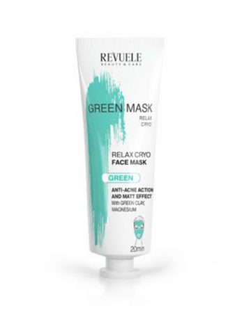 Zelena-maska-za-ciscenje-lica-sa-efektom-hladjenja-REVUELE-Anti-Acne-Cryo-Effect-80ml--1